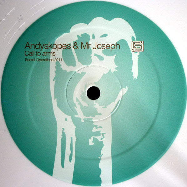 Andy Skopes & Mr Joseph : Call To Arms / Trash Talk (12", Whi)