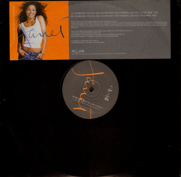 Janet* : Someone To Call My Lover (12", Promo)