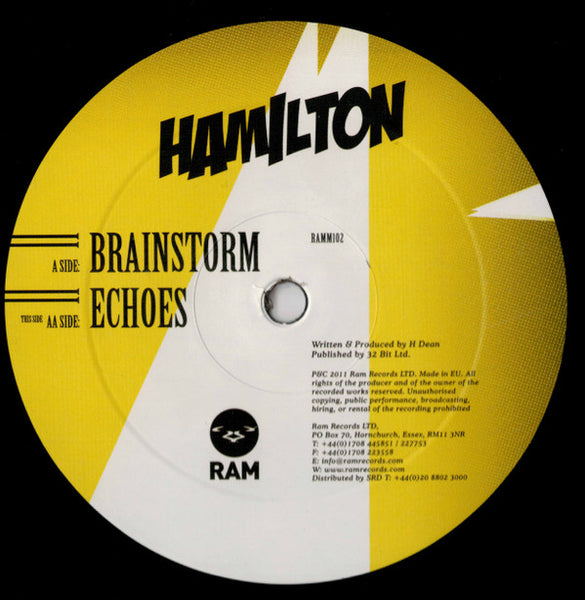 Hamilton (17) : Brainstorm / Echoes (12")
