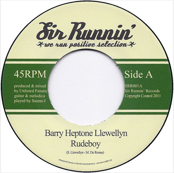 Barry Llewellyn : Rudeboy (7")