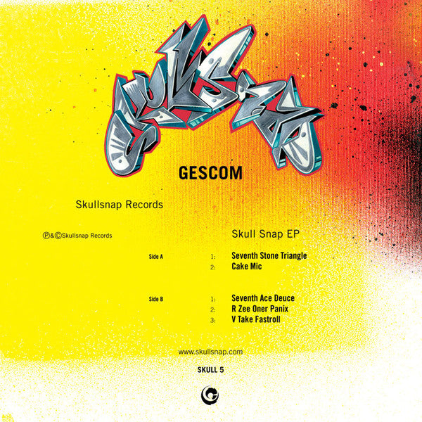 Gescom : Skull Snap EP (12", EP)