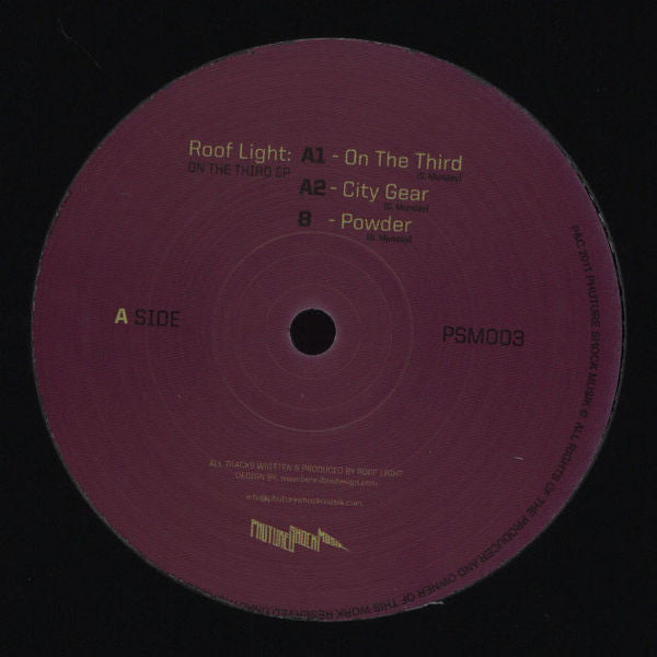 Roof Light : On The Third EP (12", EP)