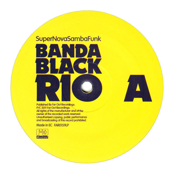 Banda Black Rio : Super Nova Samba Funk (LP, Album)