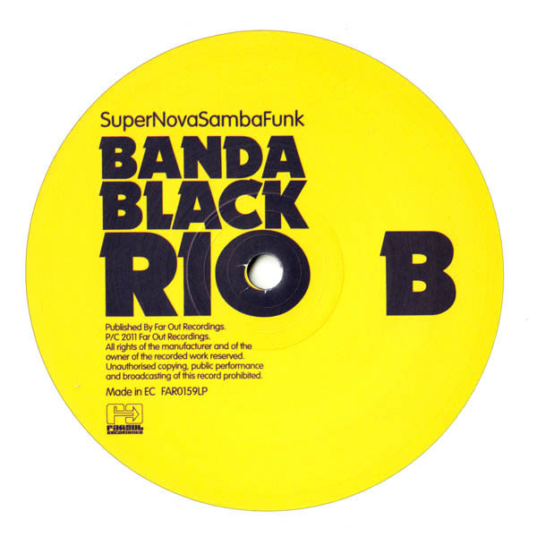 Banda Black Rio : Super Nova Samba Funk (LP, Album)