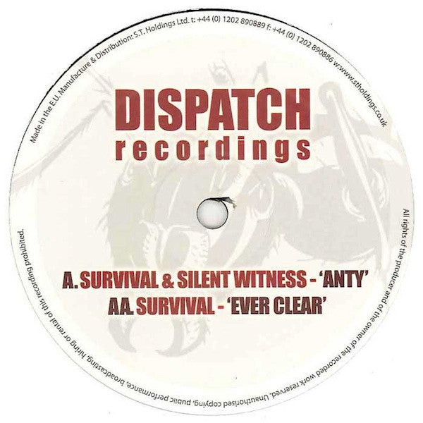 Survival & Silent Witness / Survival (3) : Anty / Ever Clear (12")