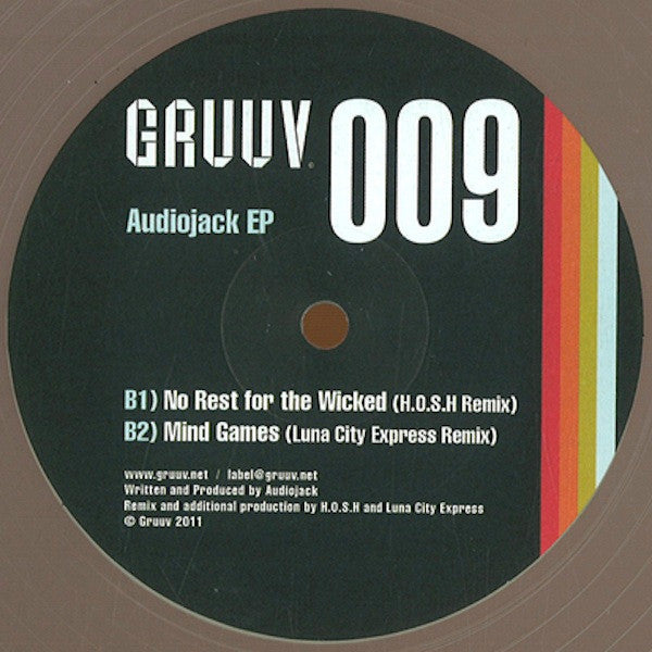 Audiojack : Audiojack EP (12", EP, Cle)