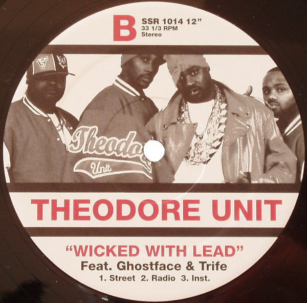 Theodore Unit : Paychecks / Wicked With Lead (12")