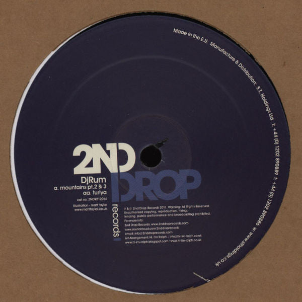 DJ Rum : Mountains EP (Part 2) (12")