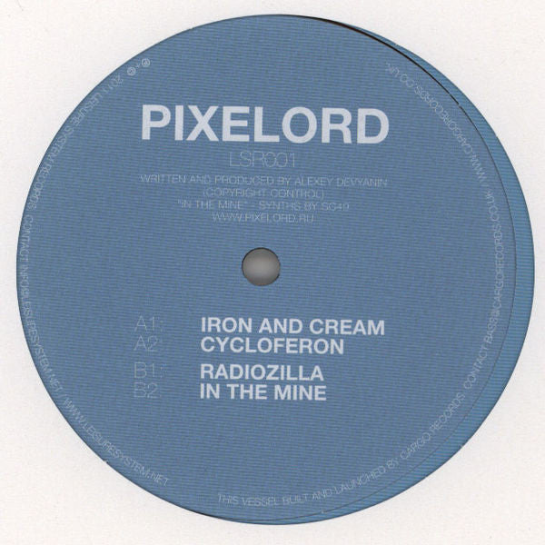 Pixelord : Iron And Cream (12", EP)