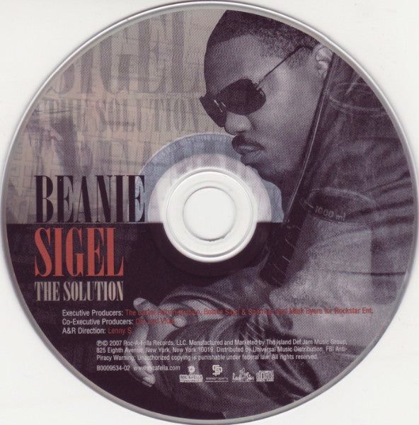 Beanie Sigel : The Solution (CD, Album)