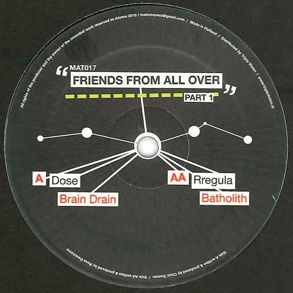 Dose (5) / Rregula : Friends From All Over Part 1 (12")