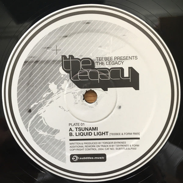 Teebee : The Legacy (4x12", Album)