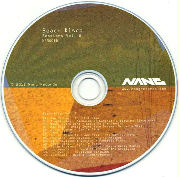 Various : Beach Disco Sessions Vol. 2 (CDr, Mixed)
