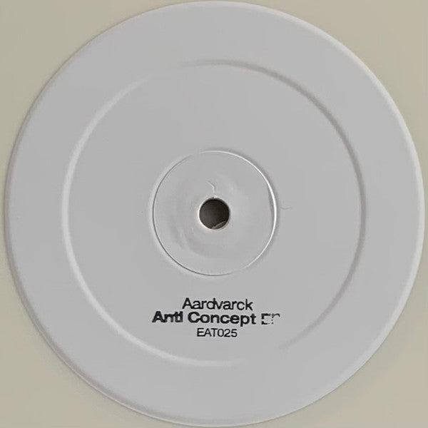 Aardvarck : Anti Concept EP (12", EP, Ltd, Whi)