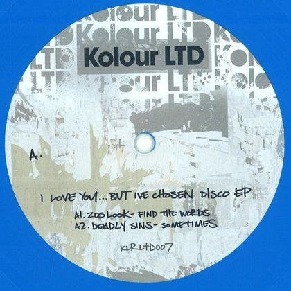 Various : I Love You... But Ive Chosen Disco EP (12", Ltd, Blu)