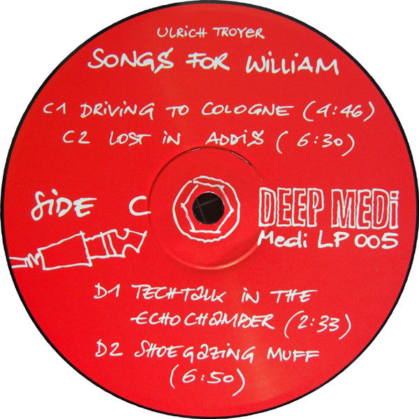 Ulrich Troyer : Songs For William (2xLP, Album, Ltd)