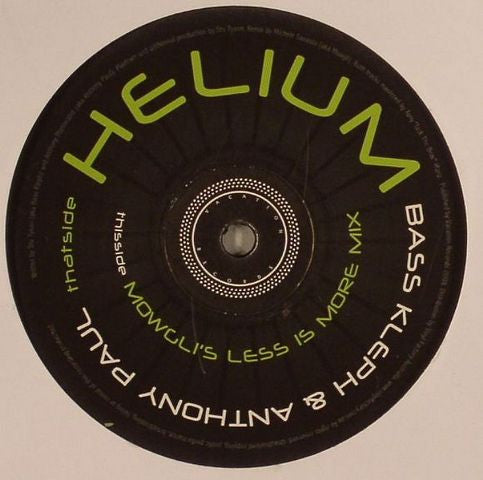 Bass Kleph & Anthony Paul : Helium (12")