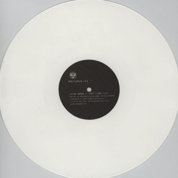 Myles Sergé : First Floor Flat (12", Ltd, Whi)