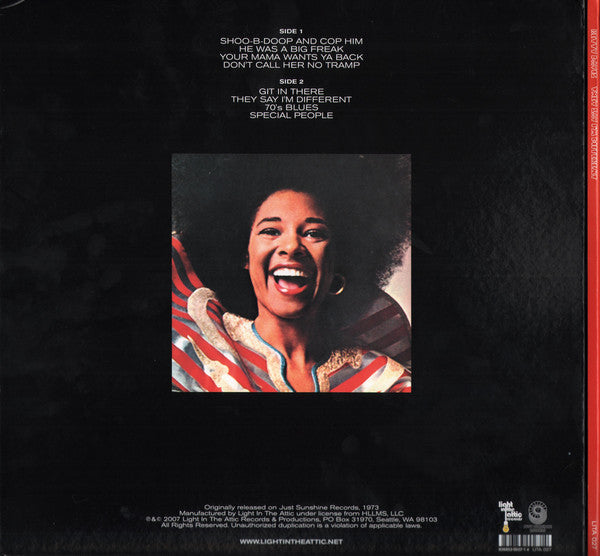 Betty Davis : They Say I'm Different (LP, Album, RE, RM, 180)