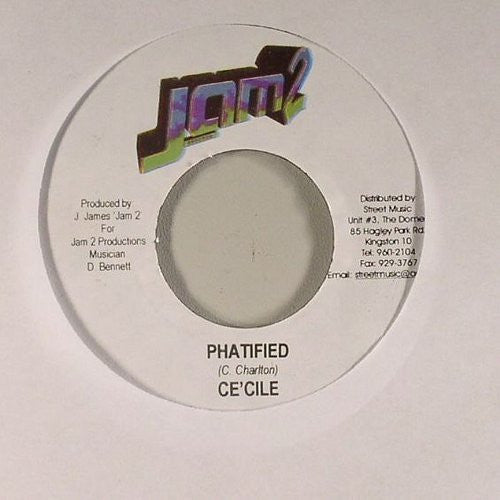 Ce'cile / Angel Doolas : Phatified / Don't Hurt Yourself (7")