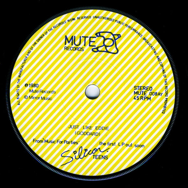Silicon Teens : Just Like Eddie / Sun Flight (7", Single, Lyn)