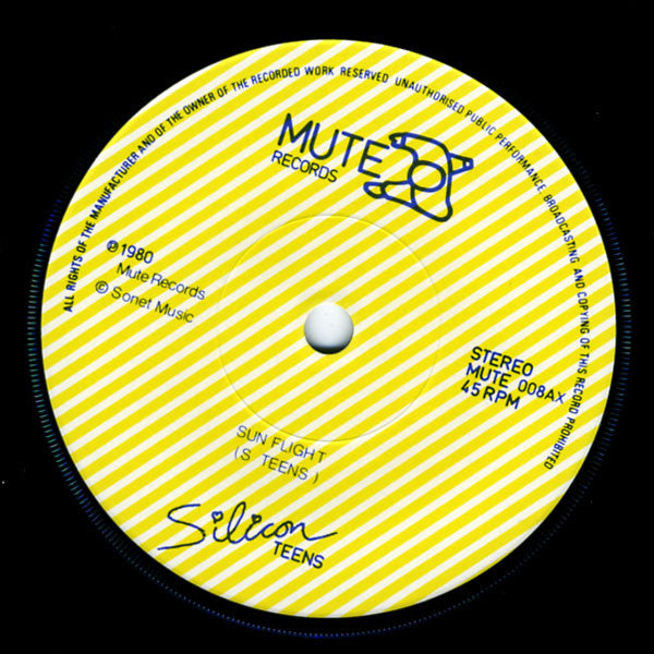 Silicon Teens : Just Like Eddie / Sun Flight (7", Single, Lyn)