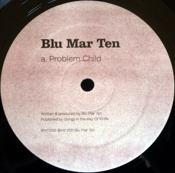 Blu Mar Ten : Problem Child / Sweet Little Supernova (12")