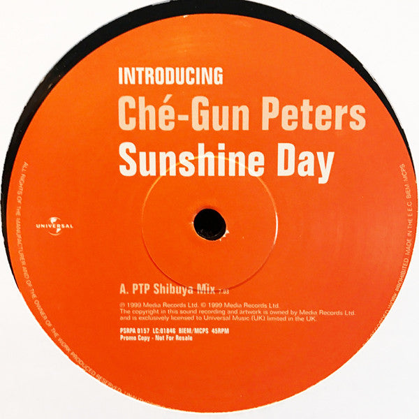 Clock Introducing Segun Peters : Sunshine Day (12", Promo)