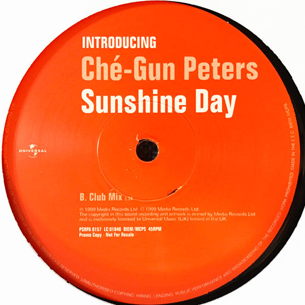 Clock Introducing Segun Peters : Sunshine Day (12", Promo)