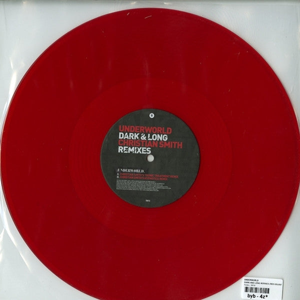 Underworld : Dark & Long (Christian Smith Remixes) (12", Red)