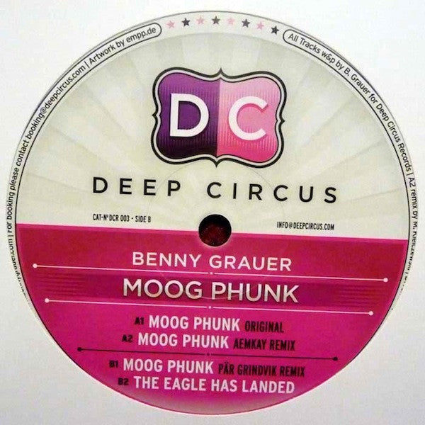 Benny Grauer : Moog Phunk (12")