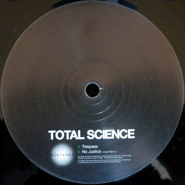 Total Science : Trespass / No Justice (Jubei Remix) (12")