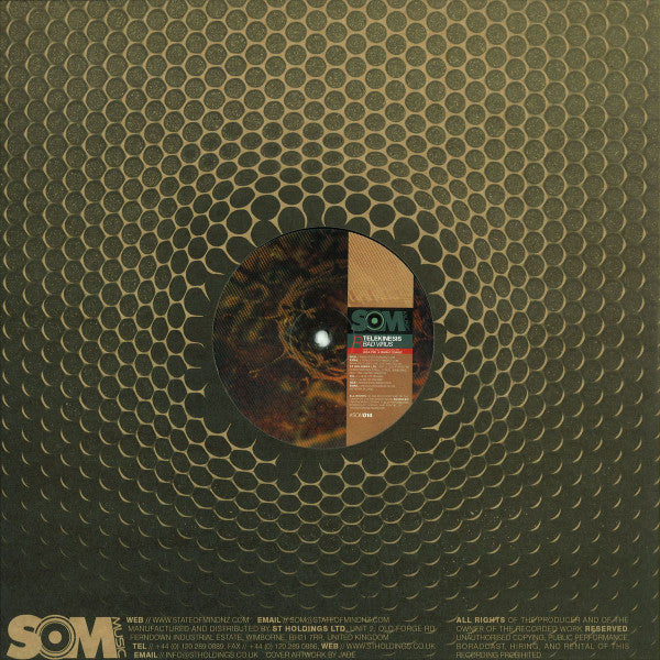 State Of Mind (8) / Telekinesis (3) : Quasars / Bad Virus (12")