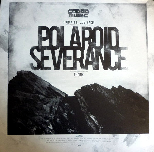 Phobia (8) Ft. Zoe Hakin / Phobia (8) : Polaroid / Severance (12")