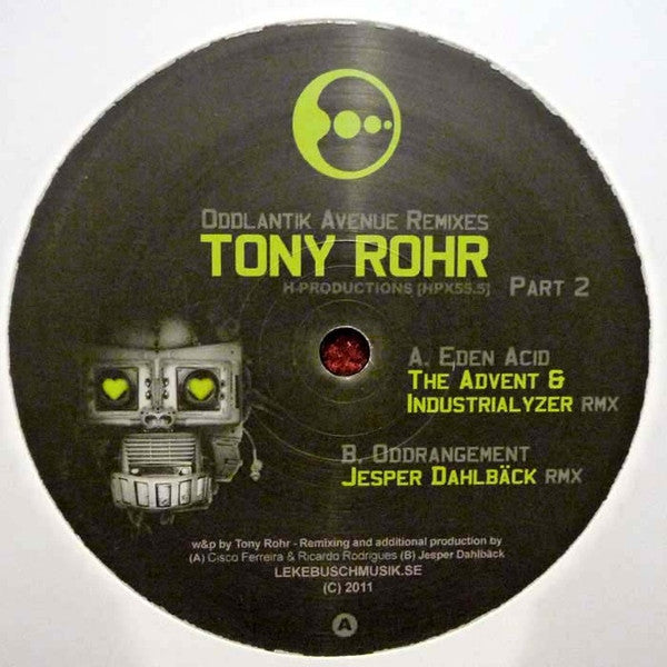 Tony Rohr : Oddlantik Avenue Remixes Part 2 (12")