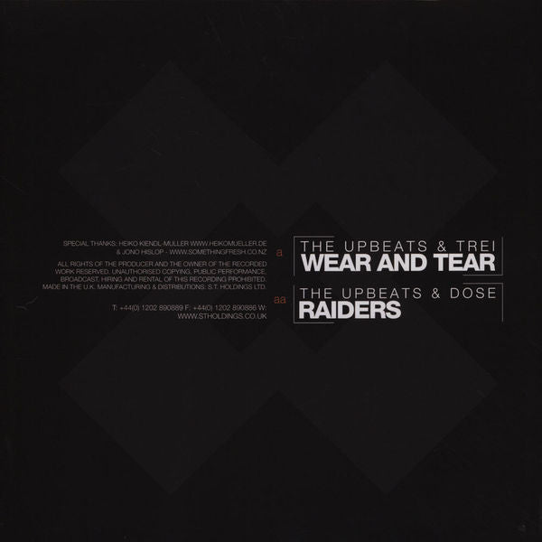 The Upbeats & Trei / The Upbeats & Dose (5) : Wear And Tear / Raiders (12")