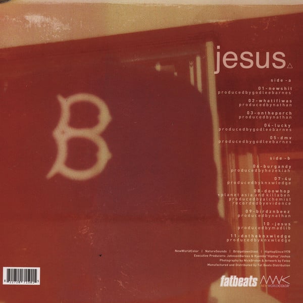 Blu (2) : Jesus. (LP, Album)