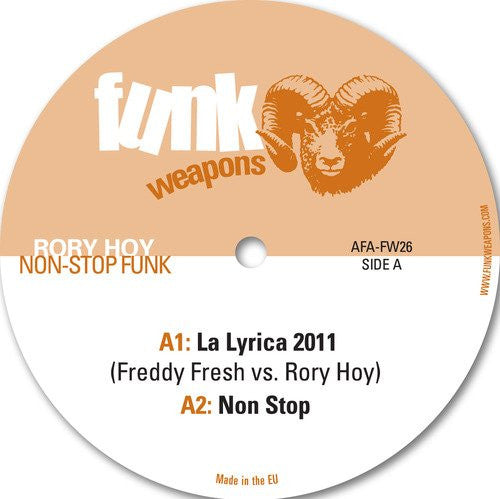 Rory Hoy : Non-Stop Funk (12", EP)