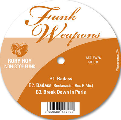 Rory Hoy : Non-Stop Funk (12", EP)