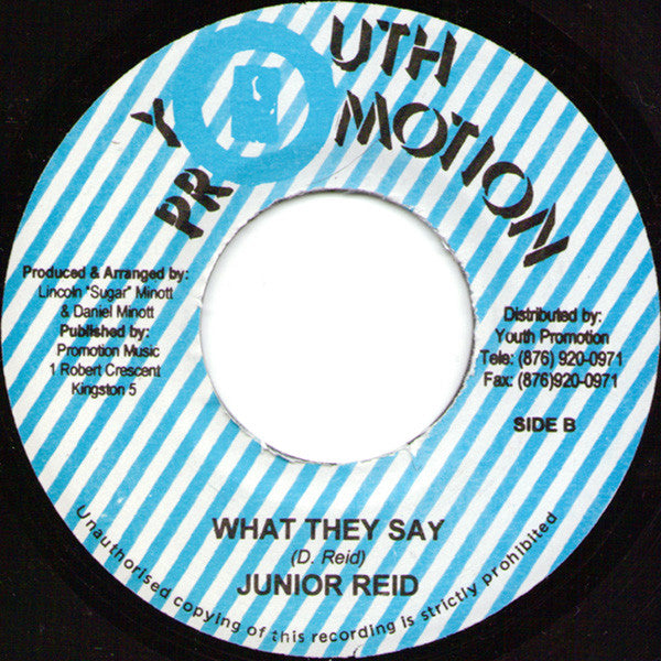 Junior Reid : Original Foreign Mind / What They Say (7")