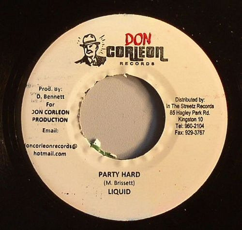 Liquid (19) & Gala (15) : Party Hard   (7")