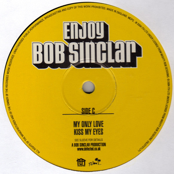 Bob Sinclar : Enjoy (Pt. 1) (2xLP, Comp)