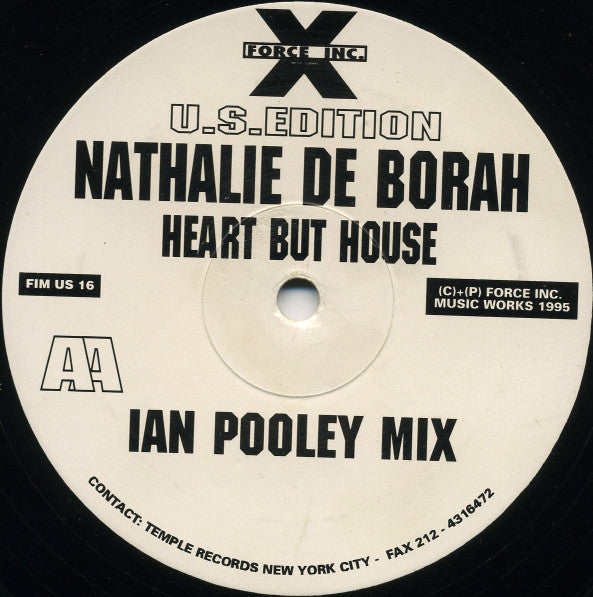 Nathalie De Borah : Heart But House (12")