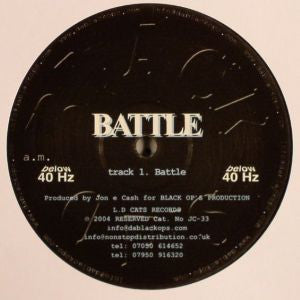 Jon E Cash : Battle (12", S/Sided)