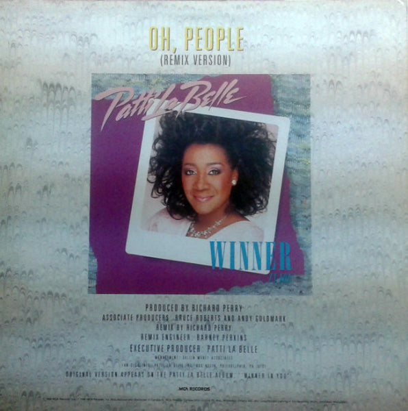 Patti LaBelle : Oh, People (12", Maxi)
