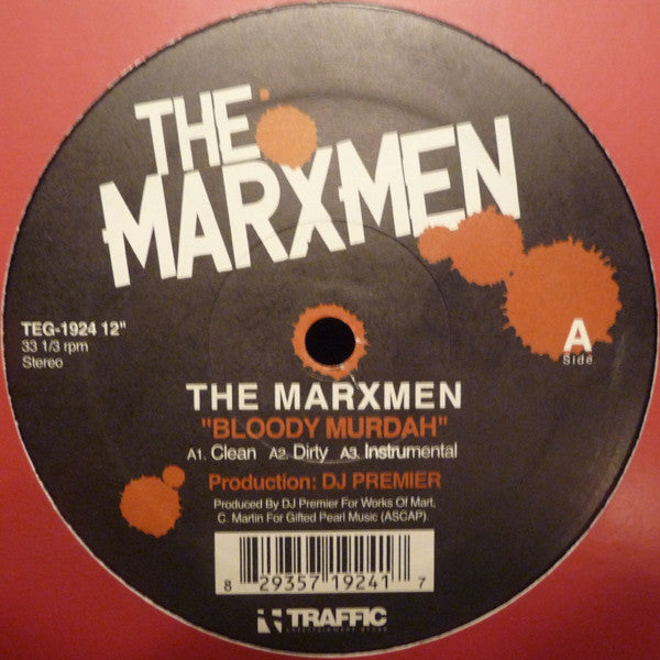 The Marxmen : Bloody Murdah / Nine & Two Clips (12")