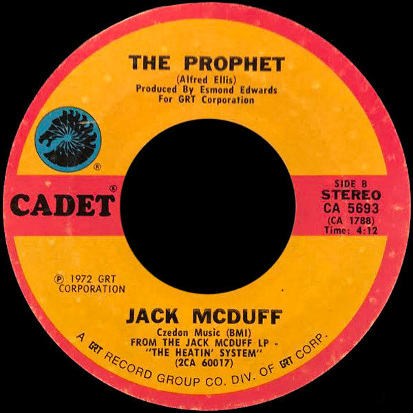 Brother Jack McDuff : Ain't No Sunshine (7", Styrene)