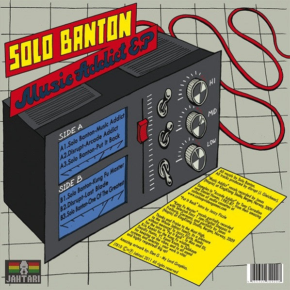 Solo Banton : Music Addict E.P (12", EP)