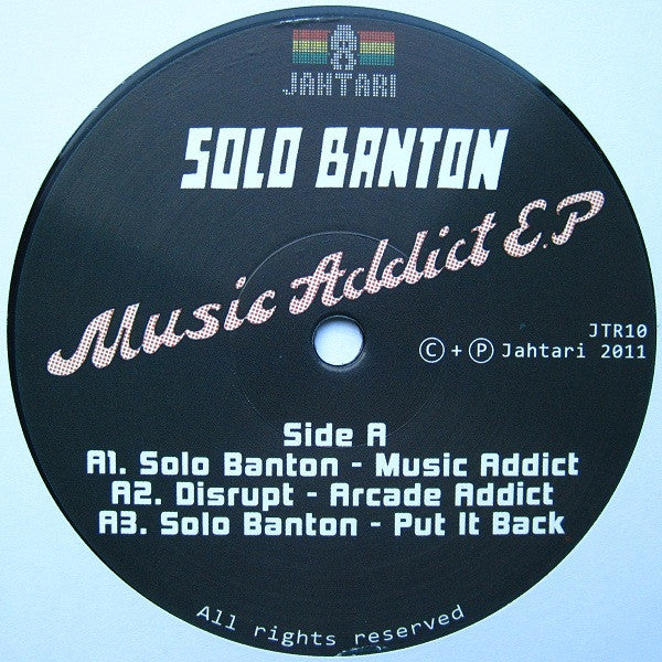 Solo Banton : Music Addict E.P (12", EP)