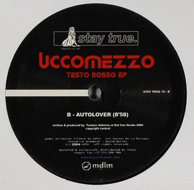 Uccomezzo : Testo Rosso EP (12", EP)